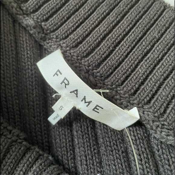 NWT Frame Cable Knit One Shoulder Sweater - Picture 6 of 7